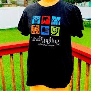 Vintage The Ringling Circus Museum Sarasota crewneck short sleeve T-shirt large